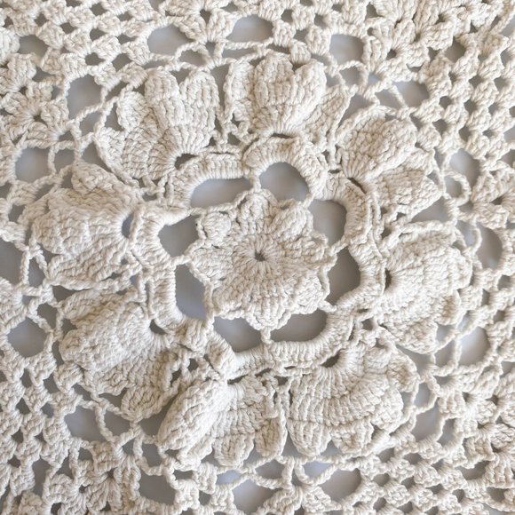 New! Handmade Crochet Doily - Picture 2 of 5